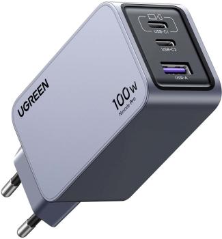 Ugreen usb wallcharger nexode pro 25874 100w, 3-port,pd,gan w.cable - Ugreen-25874-6941876228744-03.jpg