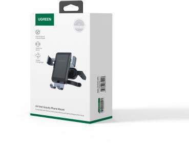 Ugreen round air vent gravity 30401 phone holder, black - Ugreen-30401-6957303834013-03.jpg