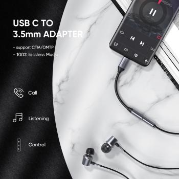 Ugreen usb-c to 3.5mm headphone 30632 jack adapter 10cm, grey - Ugreen-30632-6957303836321-07.jpg