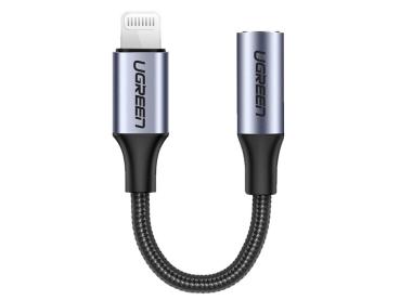Ugreen lightning to 3.5mm headphone 30756 jack adapter 10cm, grey - Ugreen-30756-6957303837564-03.jpg