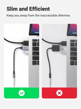 Ugreen audio adapter usb 2.0,3.5mm 30757 bb aluminum alloy 25cm,grey - Ugreen-30757-bb-6957303837571-06.jpg