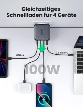 Ugreen usb wallcharger nexode 100w 40747 4-port,pd,gan,grey - Ugreen-40747-6957303847471-09.jpg
