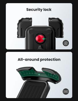 Ugreen bike phone mount 60548 black, (bb) - Ugreen-60548-6957303865482-06.jpg