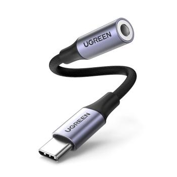 Ugreen cable usb-c to 3.5mm m/f 80154 alu shell with braided 10cm - Ugreen-80154-6957303881543-02.jpg
