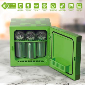 Ukonic creeper mini fridge 6.7l 146285 minecraft, 9 cans - Ukonic-146285-5060411780477-04.jpg