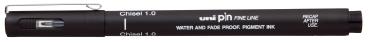 Uni-ball fineliner pin 1.0 mm 10.1.1021 black - Uni-ball-1011021-4902778270974