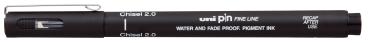 Uni-ball fineliner pin 2.0 mm 10.1.1022 black - Uni-ball-1011022-4902778270981