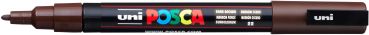 Uni-ball posca marker 0.9-1.3mm pc-3m dark brown dunkelbraun - Uni-ball-pc-3m-dark-brown-4902778202319