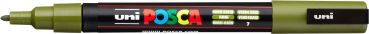 Uni-ball posca marker 0.9-1.3mm pc-3m khaki green khakigrün - Uni-ball-pc-3m-khaki-green-4902778202326