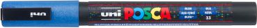 Uni-ball posca marker 0.9-1.3mm pc-3ml blue glitzer blau - Uni-ball-pc-3ml-blue-4902778197981