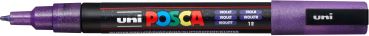 Uni-ball posca marker 0.9-1.3mm pc-3ml viole glitzer violett - Uni-ball-pc-3ml-viole-4902778197998