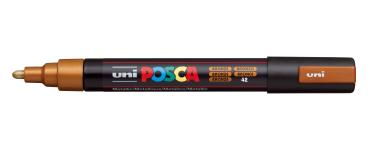 Uni-ball posca marker 1,8-2,5mm pc-5m bronze bronze, rundspitze - Uni-ball-pc-5m-bronze-4902778113547-02.jpg