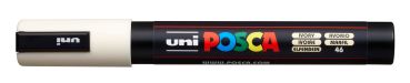 Uni-ball posca marker 1,8-2,5mm pc-5m ivory elfenbein, rundspitze - Uni-ball-pc-5m-ivory-4902778107454