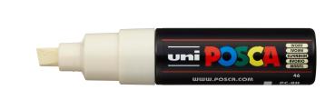 Uni-ball posca marker 8mm pc-8k ivory elfenbein, keilspitze - Uni-ball-pc-8k-ivory-4902778107508-02.jpg