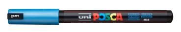Uni-ball fineliner posca 0.7mm pc1mrmet.blu metallic blau - Uni-ball-pc1mrmetblu-4902778089934