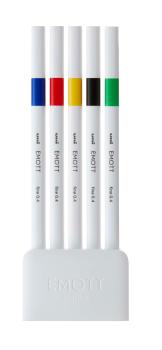 Uni-ball fineliner emott 0.4mm pem-sy_5c_no.1 vivid 5 stück - Uni-ball-pem-sy_5c_no1-4902778248287