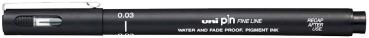 Uni-ball fineliner pin 0.03mm pin003-200(s) black schwarz - Uni-ball-pin003-200(s)-black-4902778230817-02.jpg