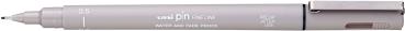 Uni-ball fineliner pin 0.5mm pin05-200(s) light grey hellgrau - Uni-ball-pin05-200s-light-grey-4902778230794