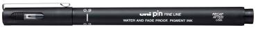 Uni-ball fineliner pin 0.9mm pin09200(s) black schwarz - Uni-ball-pin09200(s)-black-4902778254707-02.jpg
