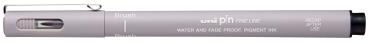 Uni-ball fineliner pin brush pinbr-200(s) light grey hellgrau - Uni-ball-pinbr-200(s)-light-grey-4902778230848-02.jpg