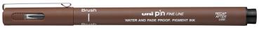 Uni-ball fineliner pin brush pinbr-200(s) sepia sepia braun - Uni-ball-pinbr-200(s)-sepia-4902778230855-02.jpg