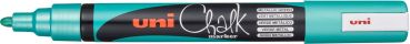 Uni-ball chalk marker 1.8-2.5mm pwe-5m metallic green metallic grün - Uni-ball-pwe-5m-metallic-green-4902778256428