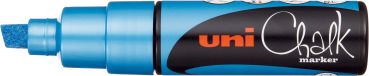 Uni-ball chalk marker 8mm pwe-8k metallic blue metallic blau - Uni-ball-pwe-8k-metallic-blue-4902778256350