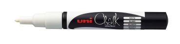 Uni-ball chalk-marker 0,9-1,3mm pwe3ms white weiss - Uni-ball-pwe3ms-white-4902778175422