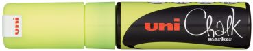 Uni-ball chalk marker 8mm pwe8kf.yello gelb - Uni-ball-pwe8kfyello-4902778140109