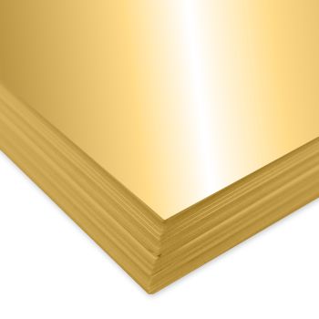 URSUS Tonzeichenpapier A3 2174079 130g, gold glanz 100 Blatt