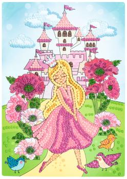 Ursus diamond sticker princess 43510002 2 karten, 2 anhänger - Ursus-43510002-4008525242871-02.jpg