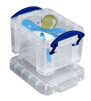 USEFULBOX Kunststoffbox 0,14lt 68501200 transparent