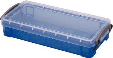 USEFULBOX Kunststoffbox 0,55lt 68501606 transparent blau