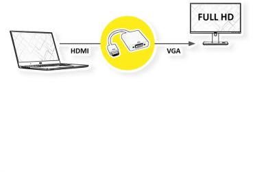 Value hdmi - vga adapter 12.99.3114 black, st/bu, 1080p 15cm - Value-12.99.3114-7611990129980-03.jpg