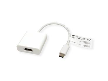 Value usb-c 3.1 - hdmi adapter 12.99.3210 white, st/bu, 2160p, 10cm - Value-12.99.3210-7611990150830-02.jpg