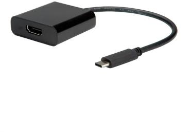 Value usb-c 3.1 - hdmi adapter 12.99.3211 black, st/bu, 2160p, 10cm - Value-12.99.3211-7611990155699-02.jpg