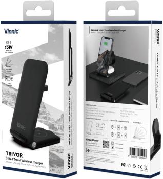 Vinnic 3-in-1 trivor wirel.charger vp-pd-31wcfbk iph.airpods&apple watch bl. - Vinnic-vp-pd-31wcfbk-4898338014945-07.jpg