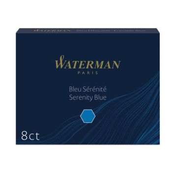 Waterman tintenpatronen standard s0110860 blau 8 stück - Waterman-s0110860-3034325200293