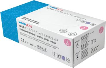 Weita einweghandschuhe nitri gr. l 836104 ultra soft lavendel 200 stück - Weita-836104-7610588105856
