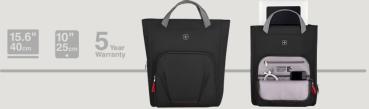 Wenger motion vertical tote 15.6 inch 612541 laptop tote chic black - Wenger-612541-7613329177921-09.jpg