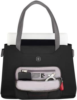 Wenger motion deluxe tote 15.6 inch 612543 laptop tote chic black - Wenger-612543-7613329177945-07.jpg