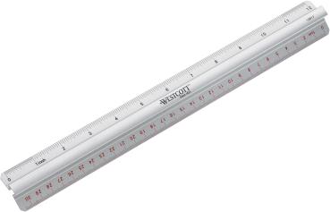 WESTCOTT Alulineal 30cm E-10114 00