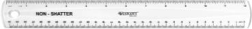 WESTCOTT Kunststofflineal 30cm E-10120 00 weiss