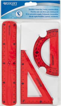 Westcott geometrie-set flexi e-10301 00 blau/rot/grün 3-teilig - Westcott-e-10301-00-4027521515383-03.jpg