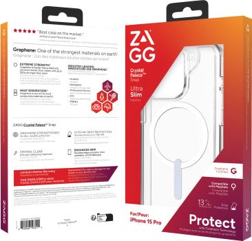 Zagg crystal palace cases snap 702312618 apple iphone 15 pro,clear - Zagg-702312618-0840056193512-09.jpg