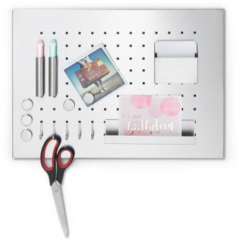 Zeller memoboard edelstahl 50x35 cm 11125 silber, mit utensielien - Zeller-11125-4003368111254-02.jpg