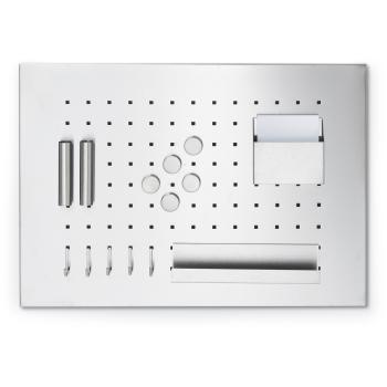 Zeller memoboard edelstahl 50x35 cm 11125 silber, mit utensielien - Zeller-11125-4003368111254-03.jpg