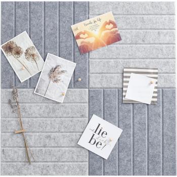 Zeller pinboard-set, 4tlg. 30x30 cm 11579 hell-/dunkelgrau - Zeller-11579-4003368115795-02.jpg