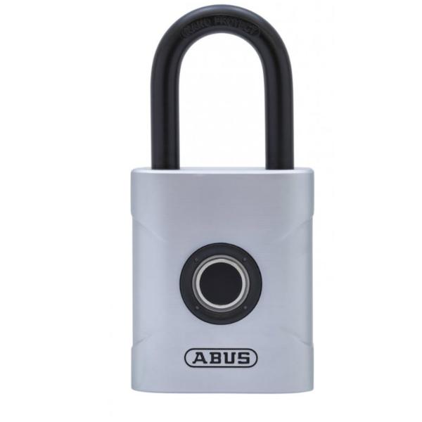 Abus vorhängeschloss 20mm 57/50 silber fingerprint - Abus-57-50-4003318625817