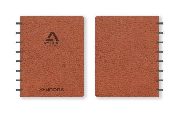 Adoc ringbuch business a5 3011.301 braun, liniert 144 seiten - Adoc-3011301-5411028362356
